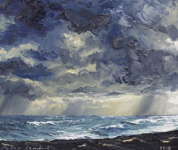 Rain fronts Komene Beach